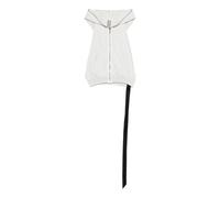 Rick Owens - Sudadera con Cremallera - Sweatshirts & Hoodies - Mujer - Blanco - XS -