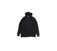 Rick Owens - Sudadera Negra con Capucha y Cachemira Oversize - Sweatshirts & Hoodies - Hombre - Negro - L -