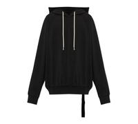 Rick Owens - Sudadera Oversize Negra - Sweatshirts & Hoodies - Hombre - Negro - S -