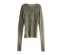 Rick Owens - T-Shirt Temple Top Pearl - Tops - Mujer - Gris - M -