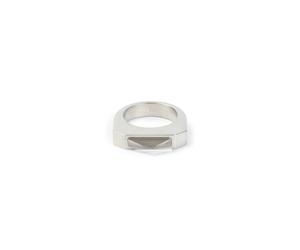 Rick Owens - Temple Hollywood Pyramid Ring - Accessories - unisex - Gris - 60 MM -