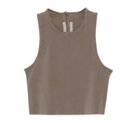 Rick Owens - Top Cropped Tank Dust - Tops - Mujer - Marrón - M -