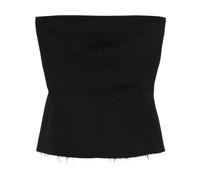 Rick Owens - Top Negro con Cremallera Externa - Tops - Mujer - Negro - L -