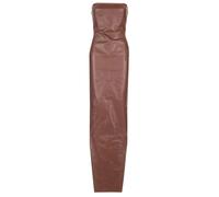 Rick Owens - Vestido Largo Estilo Corsé Porterville - Dresses - Mujer - Marrón - M -