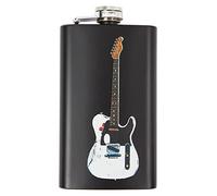 Rick Parfitt Hip Flask | Acero inoxidable 6 0z | Obra de arte original