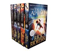 Rick Riordan Trials of Apollo Collection 5 Books Set (The Hidden Oracle, The Dark Prophecy, The Burning Maze, The Tyrant’s Tomb & The Tower of Nero)