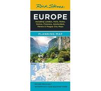 Rick Steves Europe Planning Map: Including London, Paris, Rome, Venice, Florence, Amsterdam, Vienna & Prague City Maps (Rick Steves Planning Map)