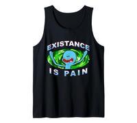 Rick y Morty | Mercancía Oficial de la Serie Animada | WBRMS04 Camiseta sin Mangas