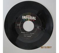 RICKY NELSON 45 RPM BELIEVE WHAT YOU SAY / MY BUCKET'S GOT A HOLE IN IT