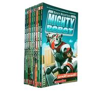 Ricky Ricotta Mighty Robot Collection 9 Books Set By Dav Pilkey (Ricky Ricotta's Mighty Robot, The Mutant Mosquitoes from Mercury, The Video Vultures from Venus, the Mecha-Monkeys from Mars & More)