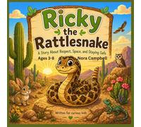 Ricky The Rattlesnake: A story about respect, space, and staying safe| written for curious kids | Ages 3-8