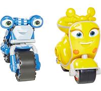 Ricky Zoom T20045 - Juego de 2 Figuras de acción sobre Ruedas de 7,6 cm Que Incluye a Loop y Scootio, Motocicletas de Juguete Que se Mantienen de pie Solas para niños y niñas a Partir de 3 años