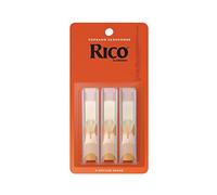 Rico 2.0 Strength Reeds for Soprano Sax (Pack of 3)