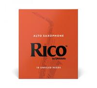 Rico by DAddario Alto Saxophone Reeds 4 (10 Pack)