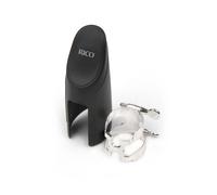 Rico Silver Plated H-Ligature and Cap for Alto Sax