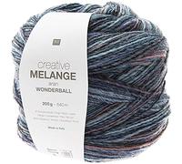 Rico Creative Melange Aran 007 Purple-Teal