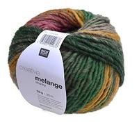 Rico Creative Melange Chunky Fb. 50, aguja de Lana (6 - 7 mm con degradado