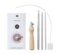 Rico Design - Agujas perforadoras de madera (2,3 u 4,5 mm, 6 piezas)