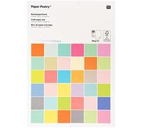 Rico Design Bastelblock 180 g, Super Pastel Colours FSC MIX