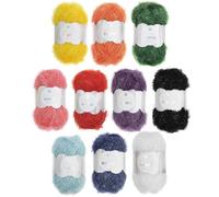 Rico Design Creative Bubble Set Hilos 10 colores cada uno de 50 g (arco iris)