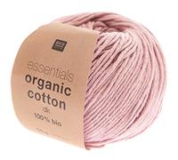Rico Design Essentials Organic Cotton DK Color 05 - Hilo de algodón orgánico para punto o ganchillo