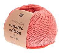 Rico Design Essentials Organic Cotton DK Color 07 - Hilo de algodón orgánico para punto o ganchillo