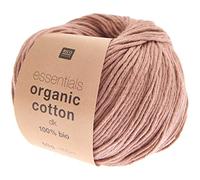Rico Design Essentials Organic Cotton DK Color 13 - Hilo de algodón orgánico para punto o ganchillo