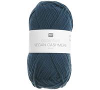 Rico Design Essentials Vegan Cashmere Aran - Ovillo de lana para tejer, 100% poliamida, 50 g (07 petróleo)