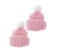 Rico Design Gorros de punto Miniatura, 2 piezas para el mundo de los duendes