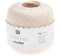 Rico Design - Hilo de ganchillo (50 g, 100% algodón)