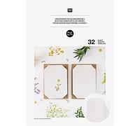 Rico Design Recambio de papel secante para prensa de flores y plantas (19,7 x 28,4 cm)