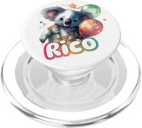 Rico - Hermoso Nombre de niño con un Koala Lindo PopSockets PopGrip para MagSafe