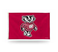 Rico Industries Bandera de Wisconsin de NCAA de 91,44 cm por 5 pies