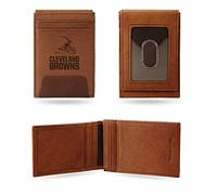 Rico Industries - Cartera de Piel con Bolsillo Frontal para Unisex, Talla única, Color marrón