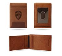 Rico Industries Cavaliers - Cartera de Bolsillo Frontal de Piel de Primera Calidad, Multicolor, Talla única