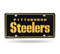 Rico Industries Desconocido NFL Metal Auto Etiqueta, Unisex, Team Color