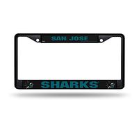 Rico Industries Desconocido NHL Los Angeles Kings Corona Chrome Frame (Negro), San Jose Sharks