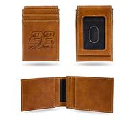 Rico Industries Lefpw - Cartera de Bolsillo Frontal Grabado con láser, Joey Logano, 4.2 x 2.7 Pulgadas, Lefpw con Bolsillo Frontal Grabado con láser