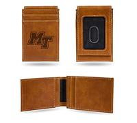 Rico Industries LEFPW Cartera de Bolsillo Frontal Grabado con láser, Middle Tennessee Blue Raiders, Middle Tennessee Blue Raiders, Lefpw Cartera de Bolsillo Frontal Grabado con láser