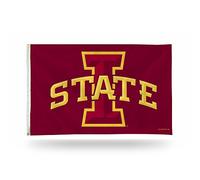 Rico Industries NCAA Banner Bandera 3 pies por 5 pies, FGB250204, Iowa State Cyclones, 3x5 Foot