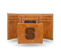 Rico Industries NCAA - Cartera Plegable con Grabado láser, Color marrón, LETRI130201BR, marrón, 5.75 x 7-Inches