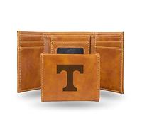 Rico Industries NCAA - Cartera Plegable con Grabado láser, Color marrón, LETRI180101BR, marrón, 5.75 x 7-Inches