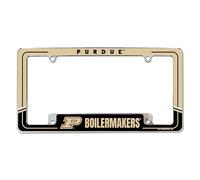 Rico Industries NCAA Purdue Boilermakers - Marco de matrícula Cromado de Dos Tonos de 12 x 6 Pulgadas para automóvil/camión/SUV