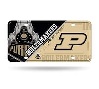 Rico Industries NCAA Purdue Boilermakers Metal License Plate Tag, 6 x 11.5-Inches