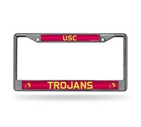 Rico Industries NCAA Southern California Trojans - USC USC Classic Bling License Plate Chrome Frame 12" x 6"