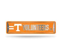 Rico Industries NCAA Tennessee Volunteers - Cartel de metal para decoración del hogar (4 x 15 pulgadas), ideal para el hogar, oficina, dormitorio y cueva de hombre, hecho
