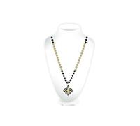 Rico Industries New Orleans Saints - Cuentas con medallón Mardi Gras