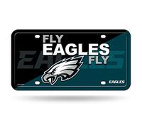 Rico Industries NFL Football Philadelphia Eagles Fly Eagles Fly Metal Tag, 12" x 6"
