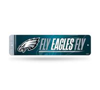 Rico Industries NFL Football Philadelphia Eagles Metal Street Sign 4" x 15" Home Décor - Bedroom - Office - Man Cave