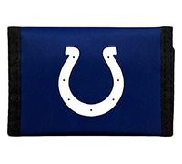 Rico Industries NFL Indianapolis Colts - Cartera Triple de Nailon